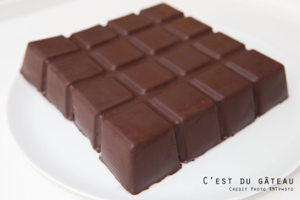 Tablette de chocolat – Crousti-fondant Noir et Blanc-1 label